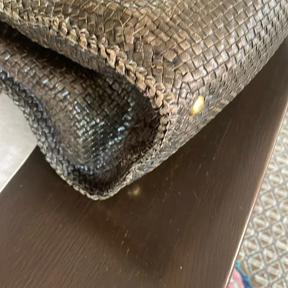 Stunning Dark Green Prada leather Tote Bag - Picture 9 of 16